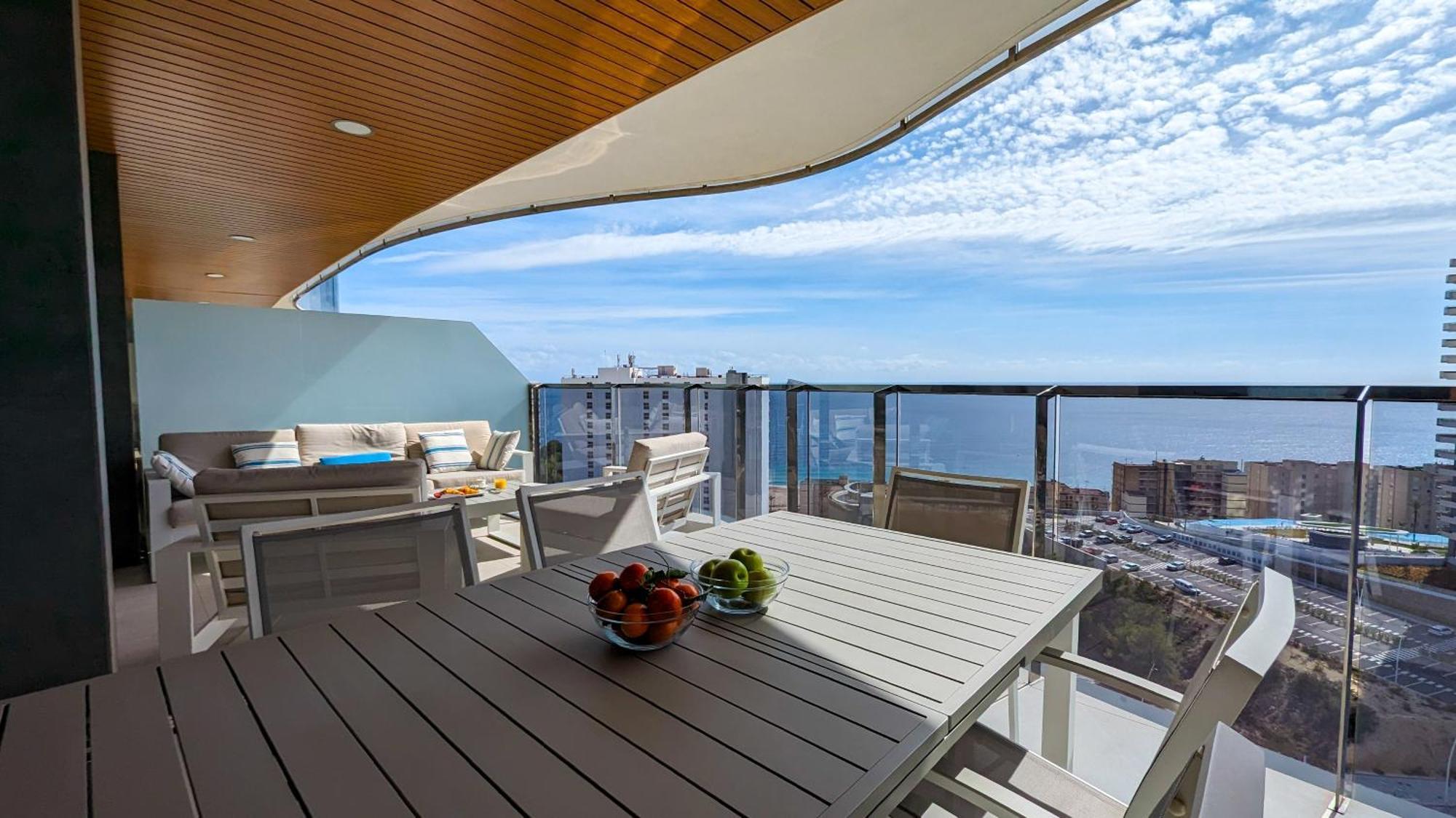 Sunset Waves Luxury Apartment Бенідорм Екстер'єр фото
